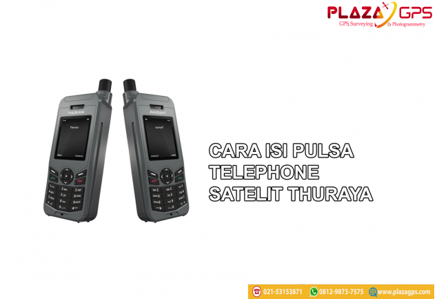 CARA ISI PULSA TELEPHONE SATELIT THURAYA